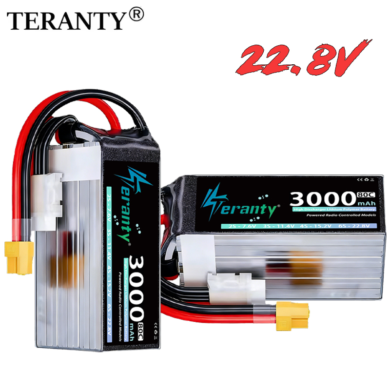 Rc Helicopter Charger - TERANTY 6S 22.8V 3000mAh 80C/160C FPV