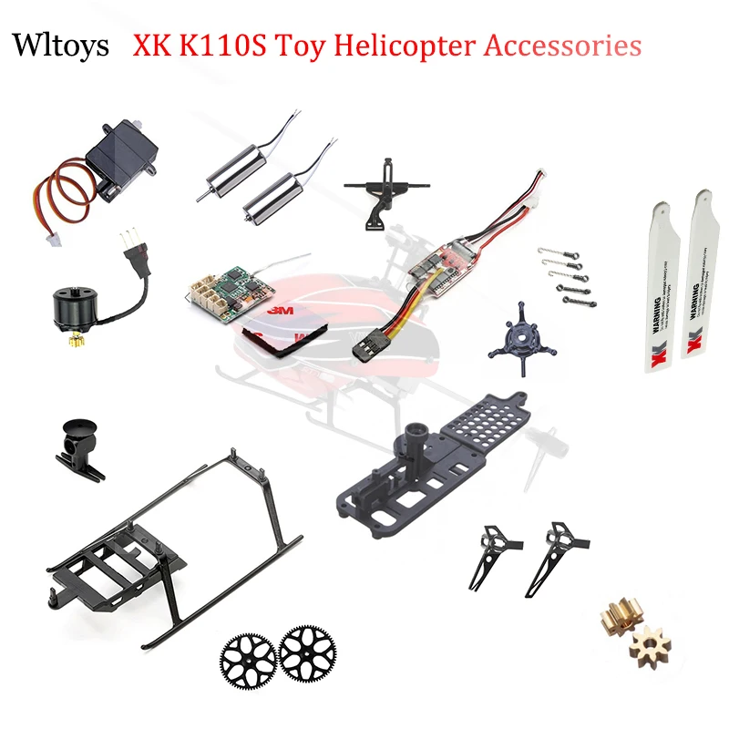 오리지널 Wltoys XK K110S RC 헬리콥터 부 - Rc Helicopter Gyro 리뷰 및 가격
