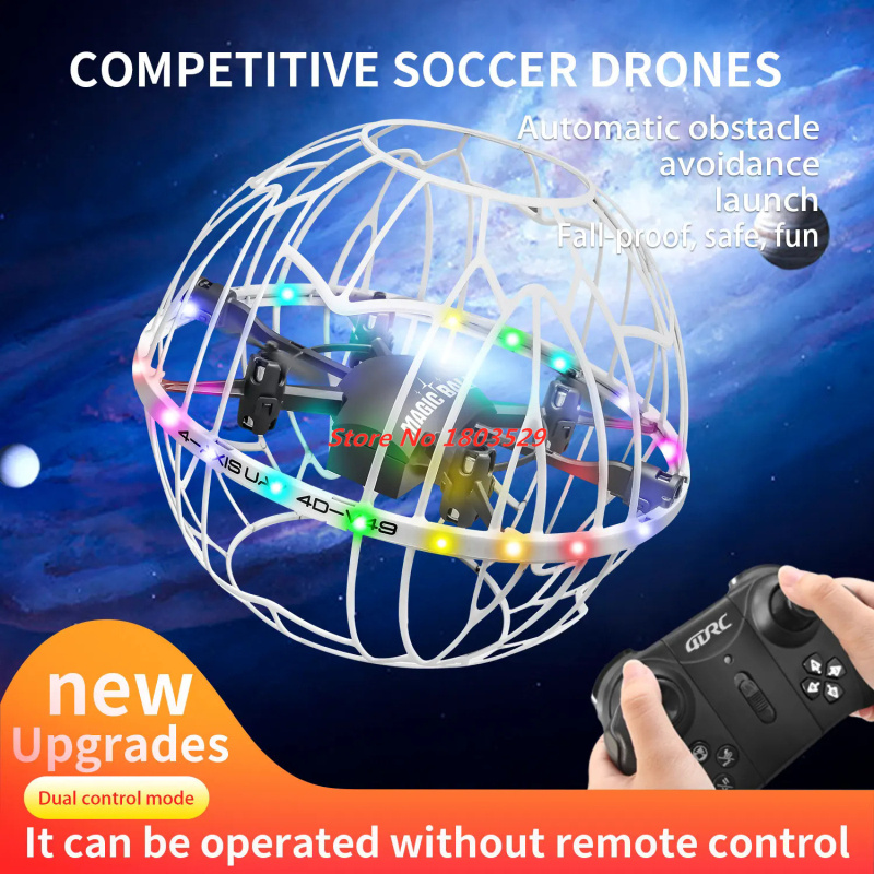 RC 드론 풀 프로텍션 축구 스타일 장애물 회피 원격  - Rc Helicopter Gas 리뷰 및 가격
