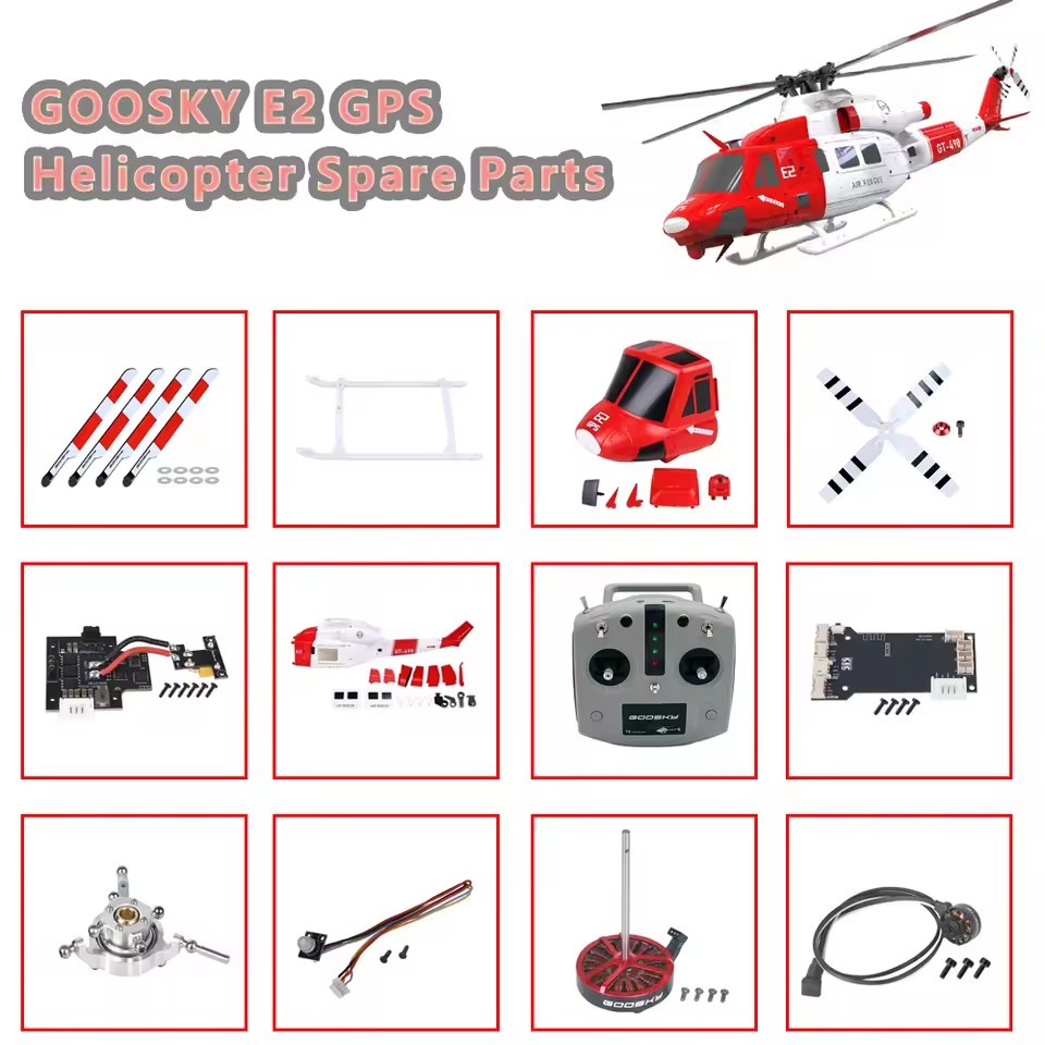 구스키 E2 GPS UH-1Y 헬리콥터 예비 부품 메인 - Rc Helicopter Bag 리뷰 및 가격